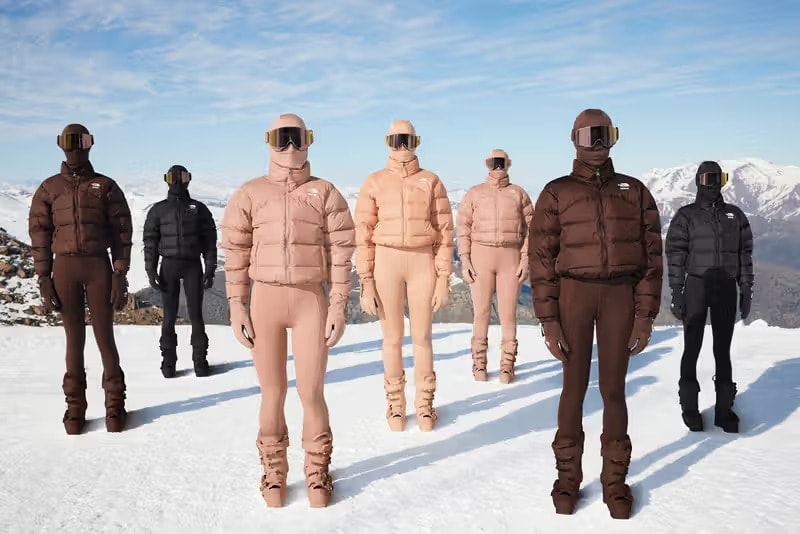 Kim Kardashian 個人品牌 SKIMS 宣布攜手 The North Face 推出最新聯名系列