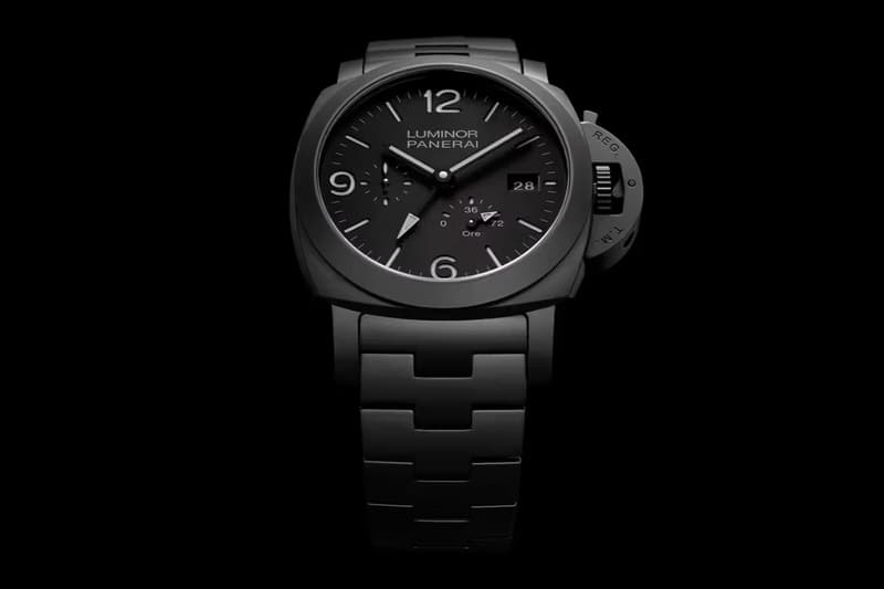 Panerai 推出全新陶瓷材質 Luminor GMT 錶款