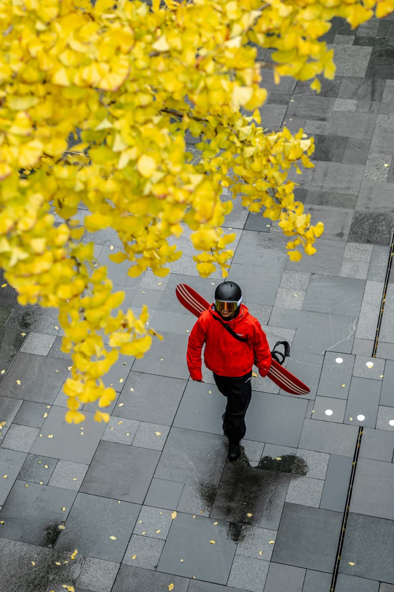 直击 adidas TERREX 巨型滑雪「大红人」雕塑装置