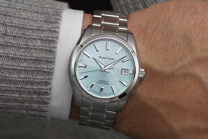 Grand Seiko 推出兩款全新「冰瀑」主題腕錶