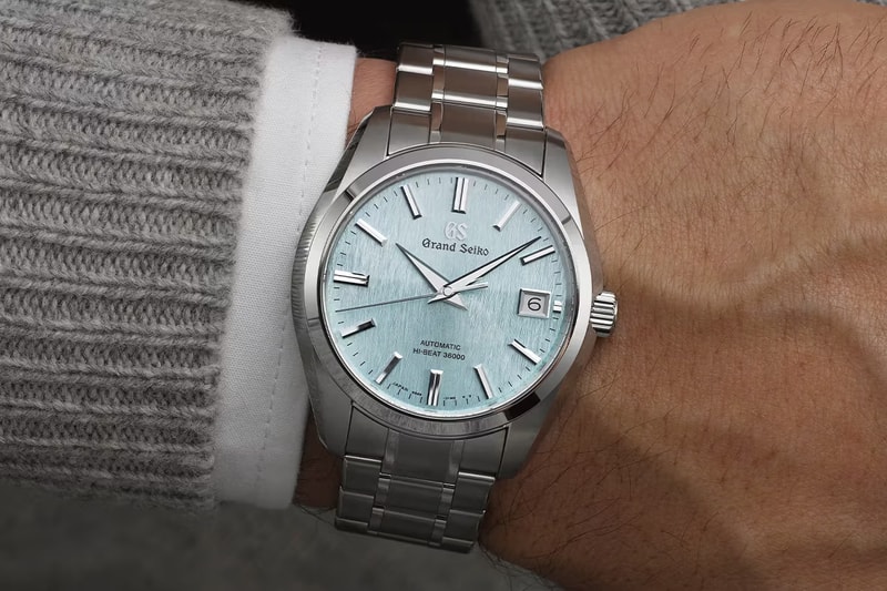 Grand Seiko 推出兩款全新「冰瀑」主題腕錶