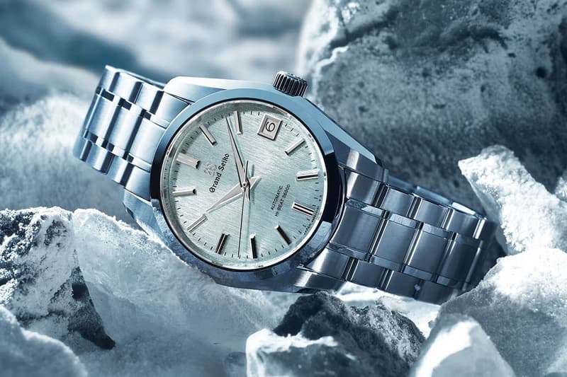Grand Seiko 推出兩款全新「冰瀑」主題腕錶