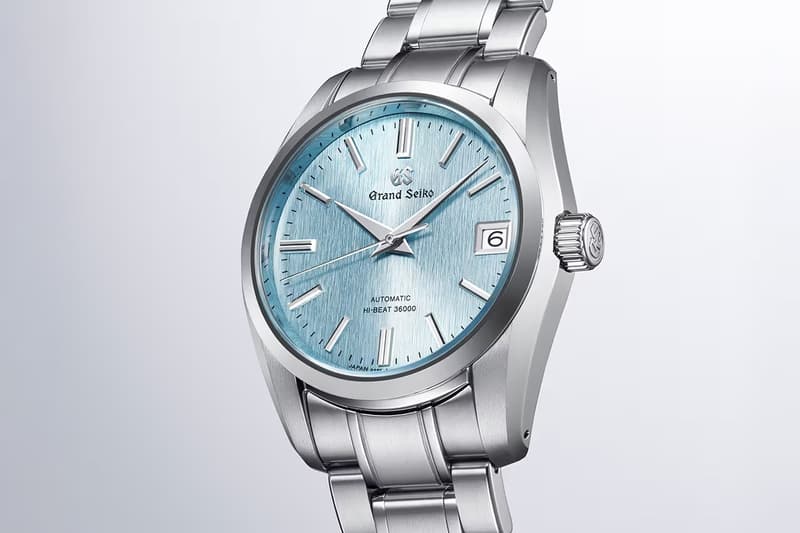 Grand Seiko 推出兩款全新「冰瀑」主題腕錶