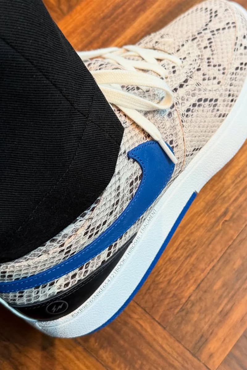 藤原浩率先亮相 fragment design x Nike Book 1 最新聯名鞋款