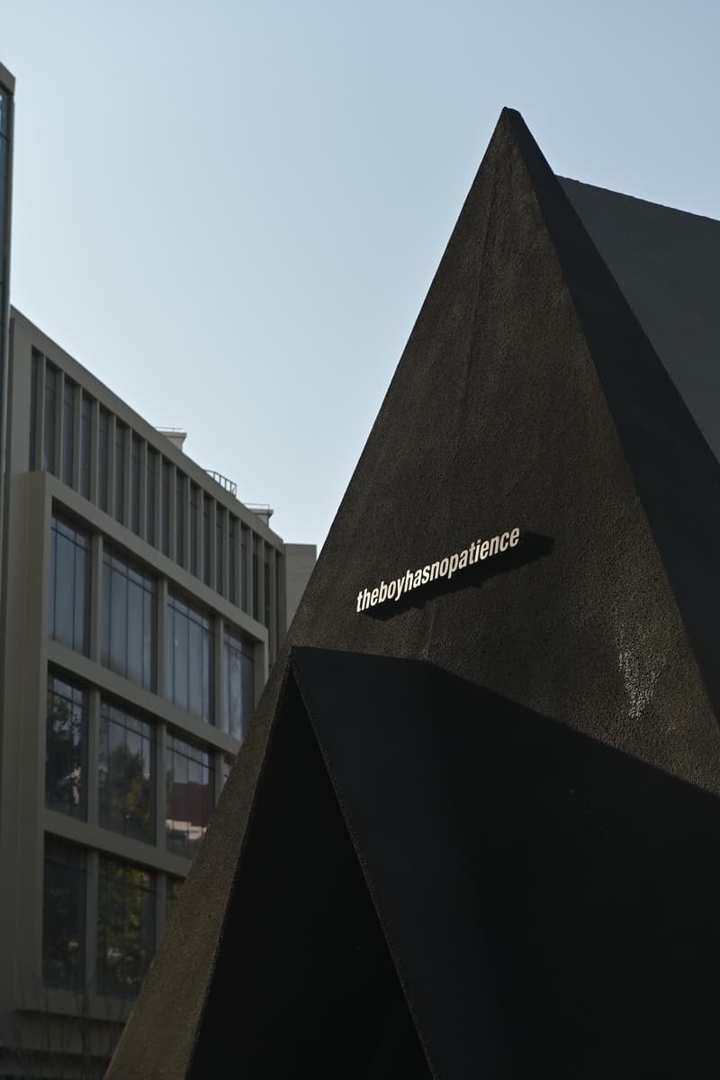 走进 theboyhasnopatience 上海概念期间店
