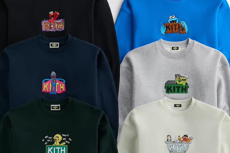 Kith x《Sesame Street》最新联名系列发布