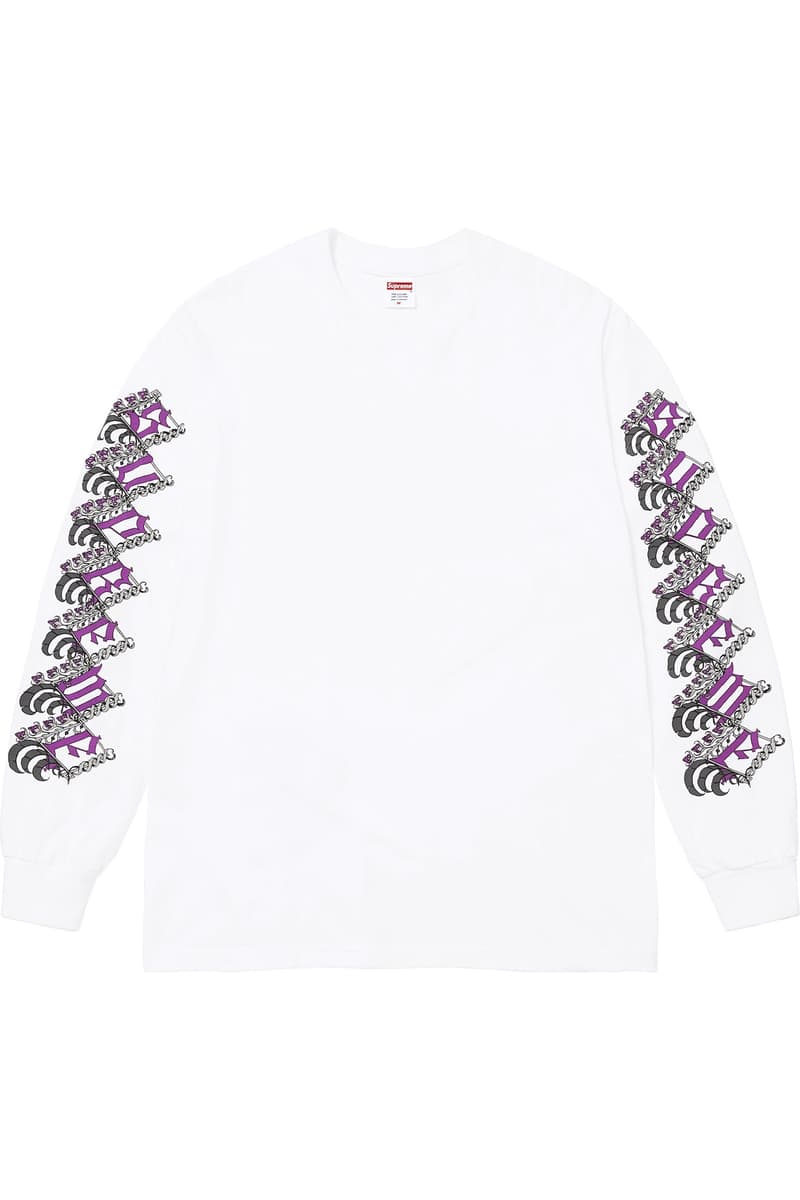 Supreme 全新 2024 冬季系列 T-Shirt 登场
