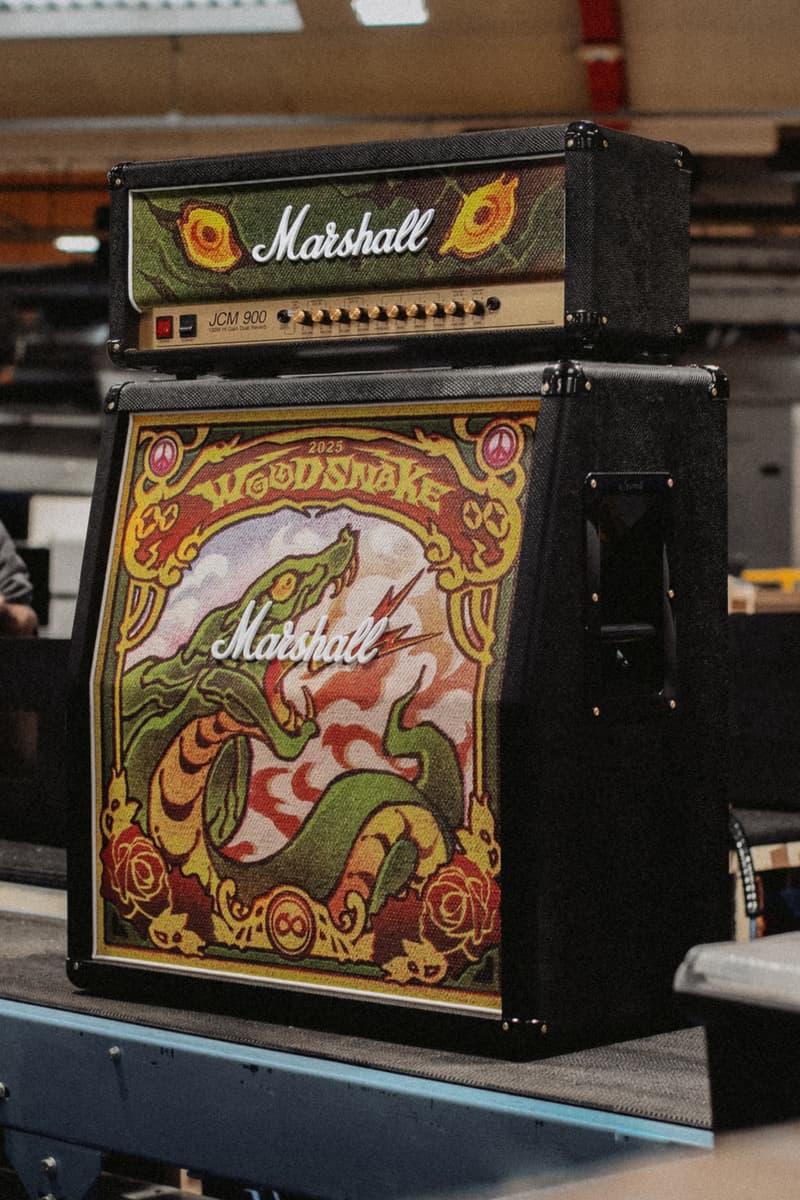 Marshall 首次推出新春限定艺术家合作款音箱 
