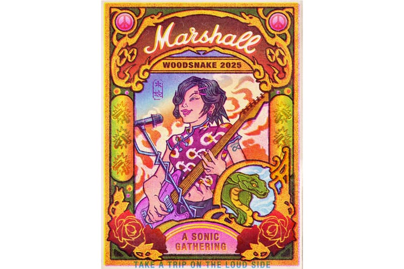 Marshall 首次推出新春限定艺术家合作款音箱 