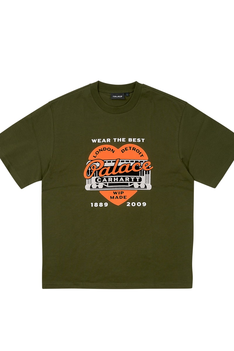 Palace 与 Carhartt WIP 二度携手推出联名工装系列