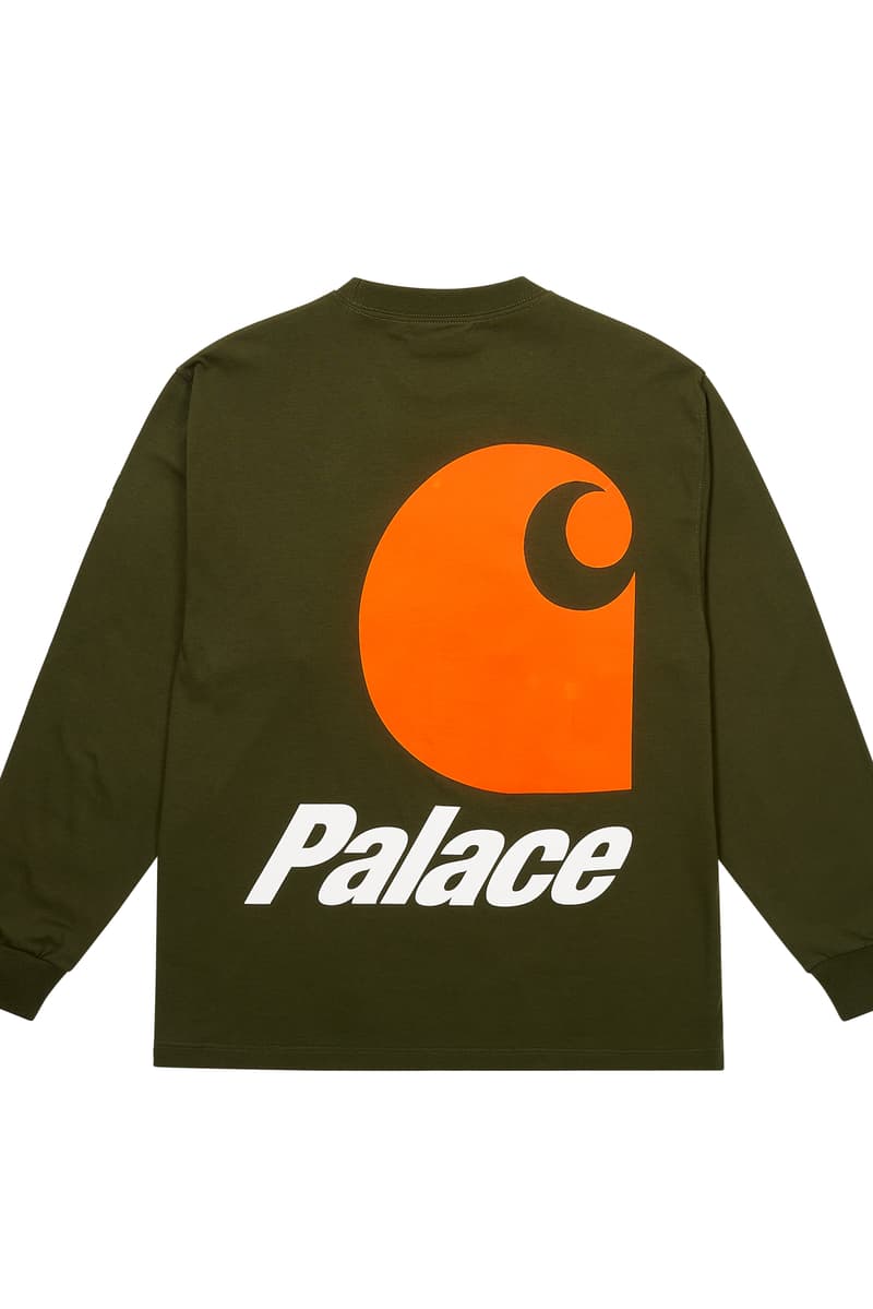 Palace 与 Carhartt WIP 二度携手推出联名工装系列