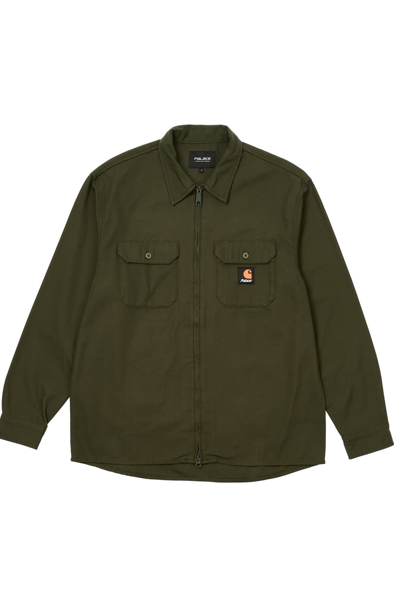 Palace 与 Carhartt WIP 二度携手推出联名工装系列