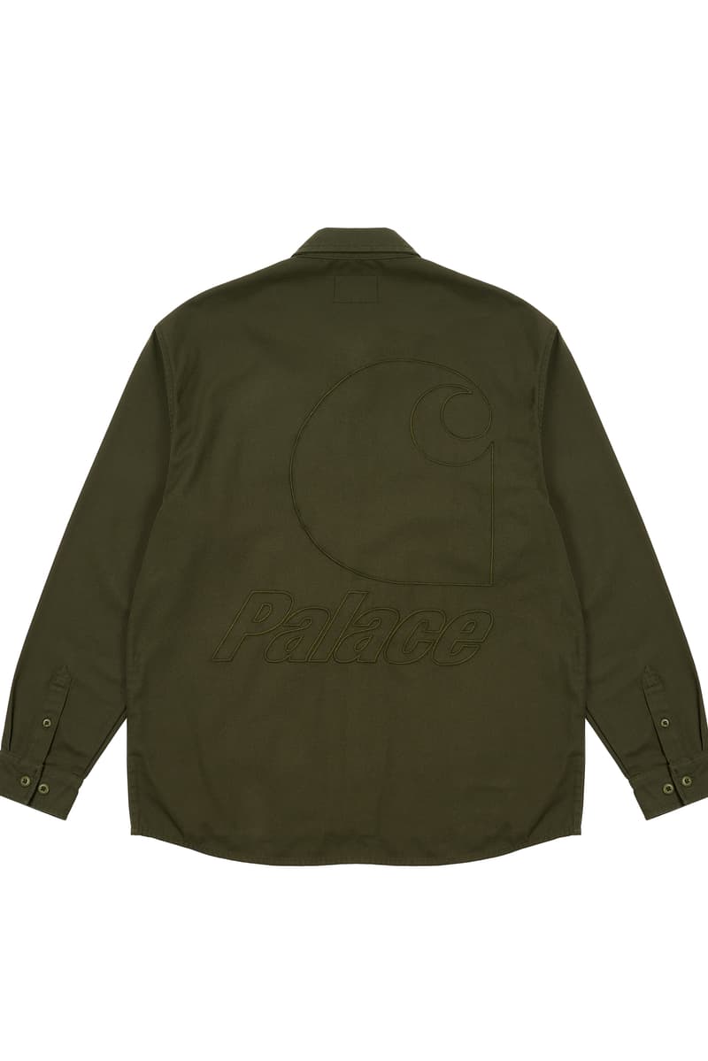 Palace 与 Carhartt WIP 二度携手推出联名工装系列