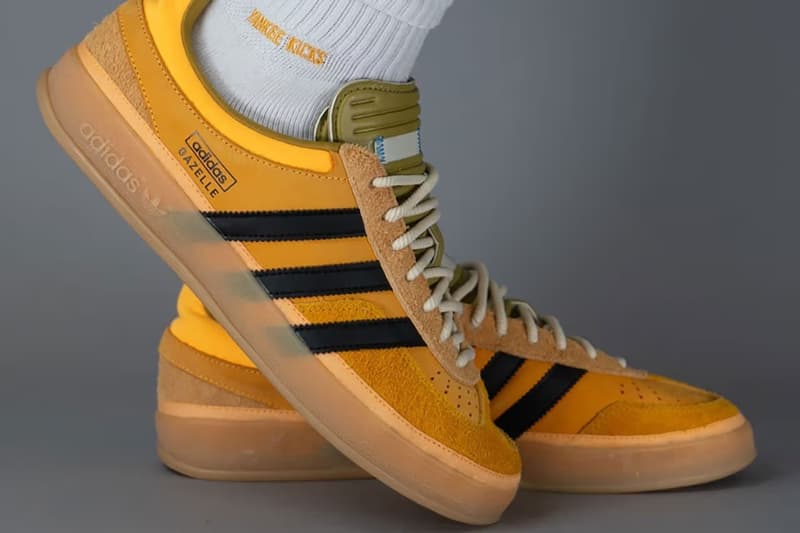 率先預覽 Bad Bunny x adidas Gazelle Indoor 全新配色