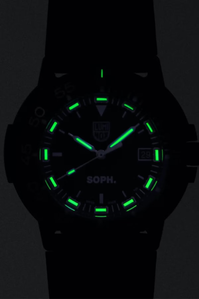 SOPH. x Luminox 最新聯名潛水錶發佈
