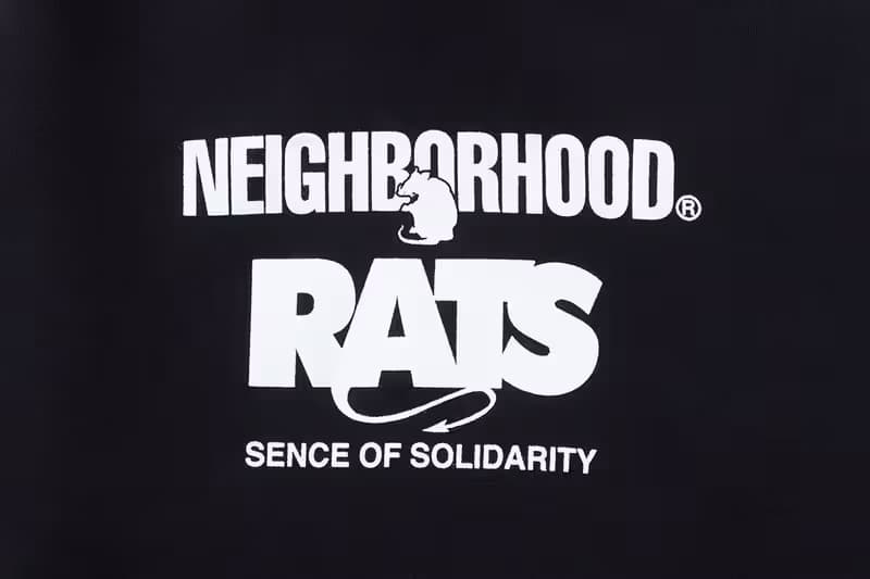 全品项公开！NEIGHBORHOOD x WTAPS x RATS 最新三方联名系列登场
