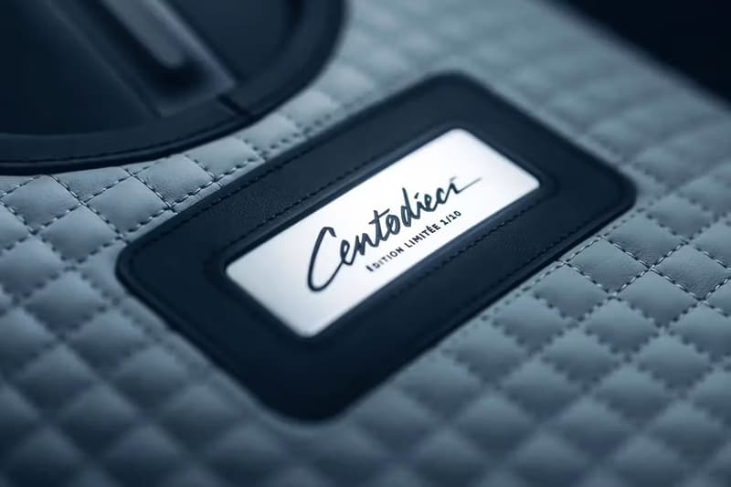 Bugatti 极限量 10 辆神兽 Centodieci 公开现身市场拍卖