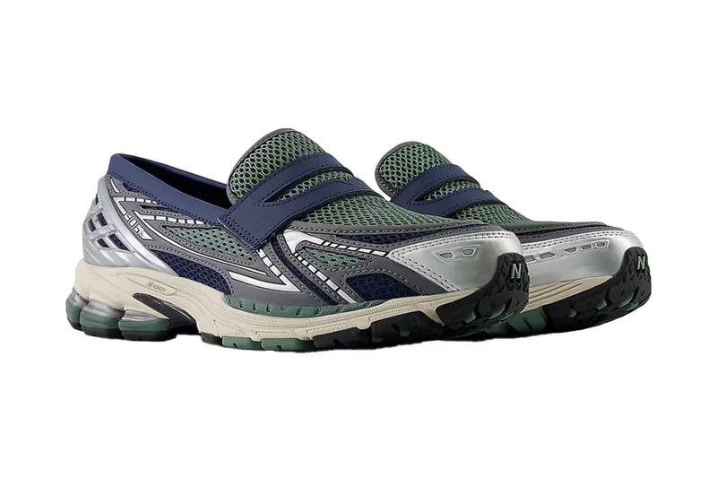 New Balance 1906L 最新配色「Silver Metallic/Navy/Dark Juniper」发布