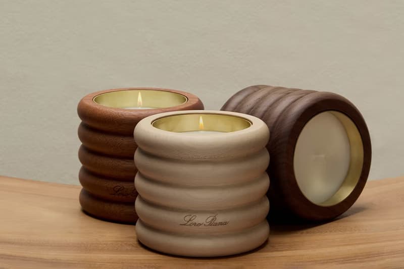 Loro Piana 全新木製外殼香氛蠟燭系列登場