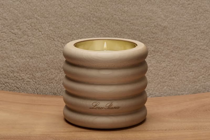 Loro Piana 全新木製外殼香氛蠟燭系列登場