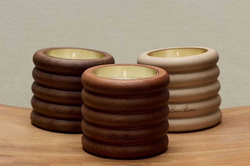 Loro Piana 全新木製外殼香氛蠟燭系列登場