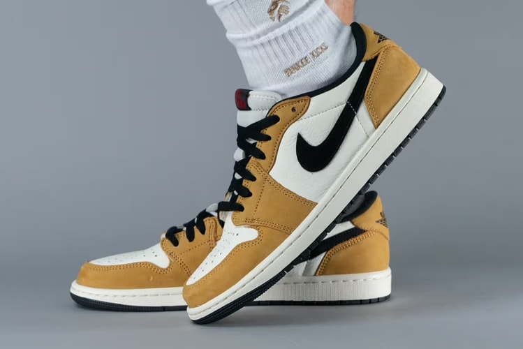率先上脚 Air Jordan 1 Low OG 经典配色「Rookie of the Year」