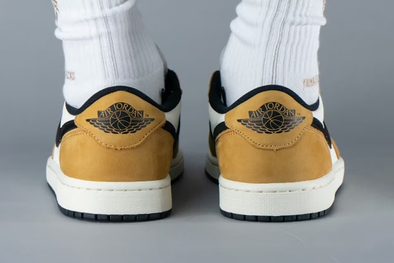 率先上脚 Air Jordan 1 Low OG 经典配色「Rookie of the Year」
