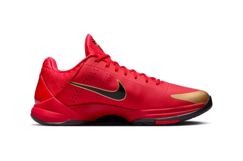 Nike Kobe 5 Protro 最新红色版本「Year of the Mamba」即将发售