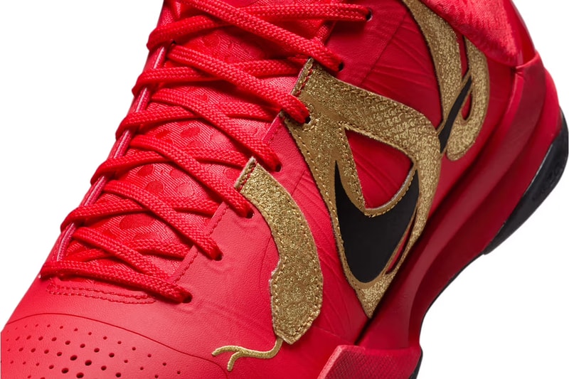 Nike Kobe 5 Protro 最新红色版本「Year of the Mamba」即将发售