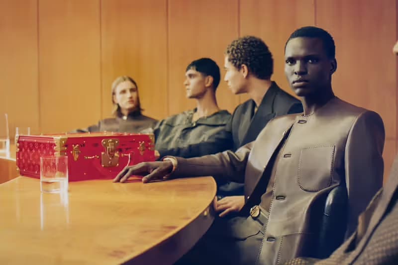 Louis Vuitton 2025 春夏男装系列形象广告登场