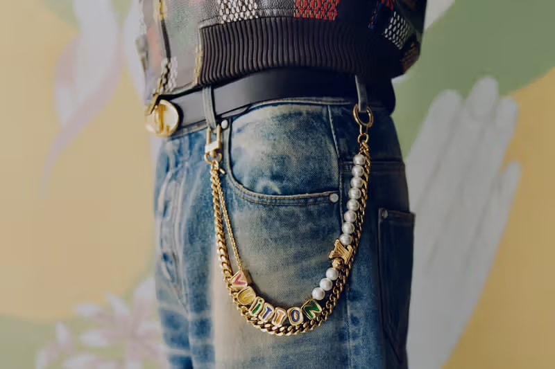 Louis Vuitton 2025 春夏男装系列形象广告登场