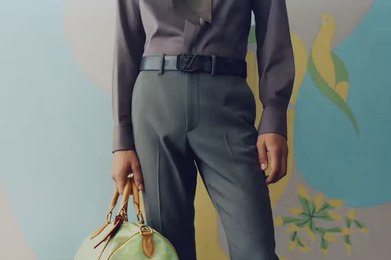 Louis Vuitton 2025 春夏男装系列形象广告登场