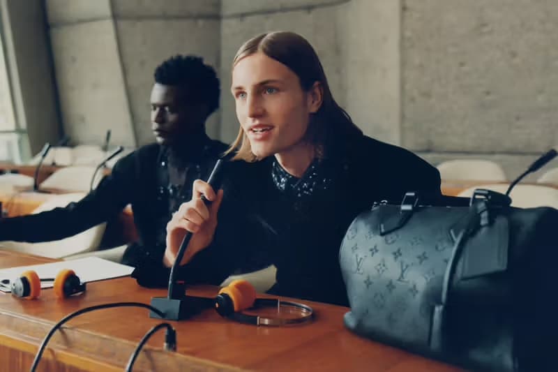 Louis Vuitton 2025 春夏男装系列形象广告登场