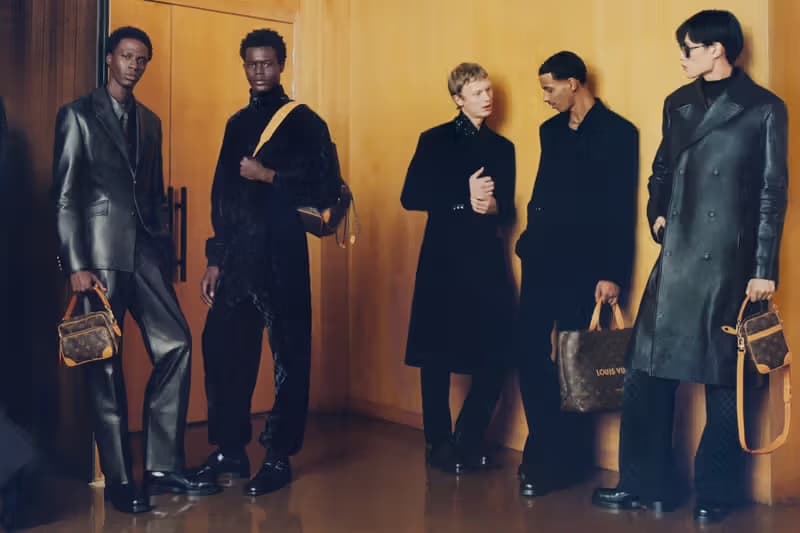 Louis Vuitton 2025 春夏男装系列形象广告登场