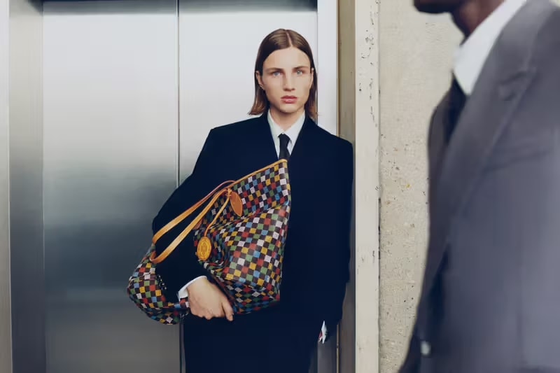 Louis Vuitton 2025 春夏男装系列形象广告登场
