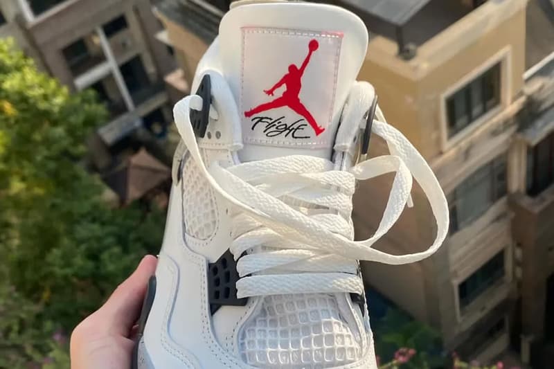 率先近賞 Air Jordan 4 全新復刻鞋款配色「White Cement」