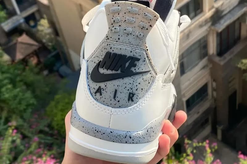 率先近賞 Air Jordan 4 全新復刻鞋款配色「White Cement」
