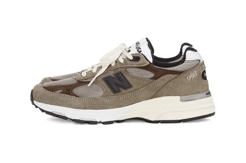 JJJJound x New Balance 993 最新聯名配色「Mushroom/White」發售情報公開