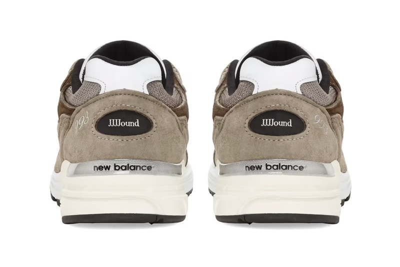 JJJJound x New Balance 993 最新聯名配色「Mushroom/White」發售情報公開