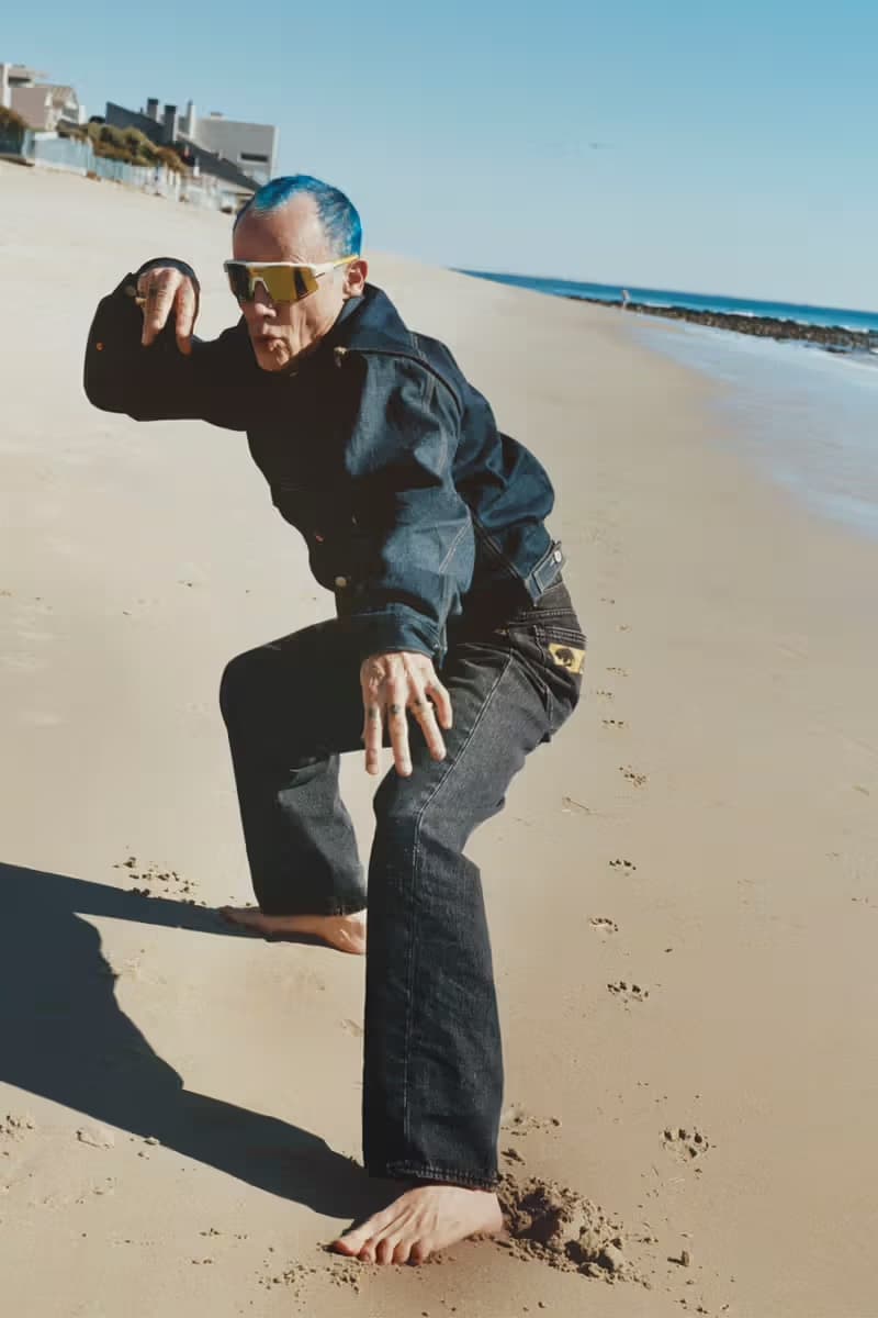 Red Hot Chili Peppers 贝斯手 Flea 演绎 Levi's x UNDERCOVER 最新联名系列形象