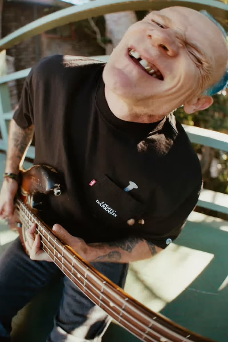 Red Hot Chili Peppers 贝斯手 Flea 演绎 Levi's x UNDERCOVER 最新联名系列形象
