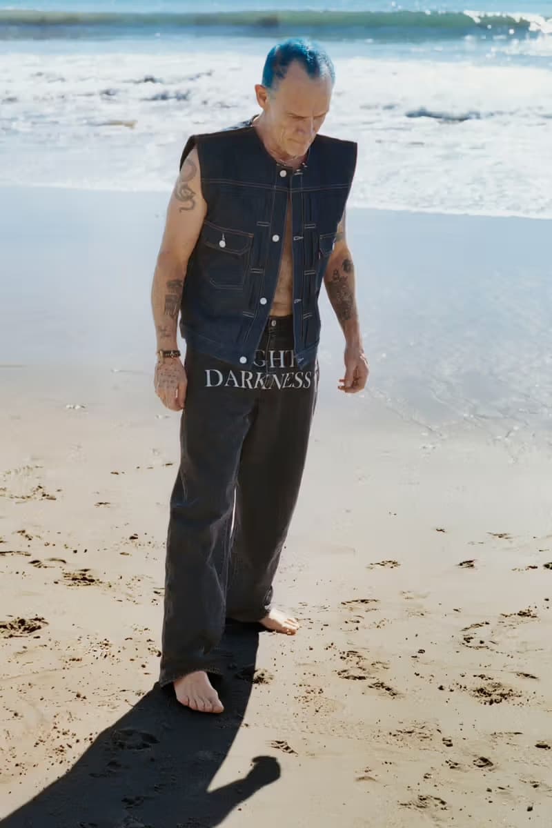 Red Hot Chili Peppers 贝斯手 Flea 演绎 Levi's x UNDERCOVER 最新联名系列形象