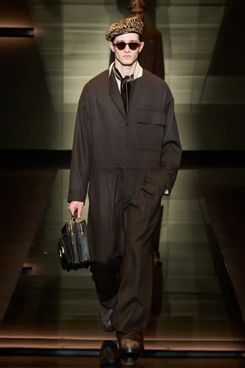 Emporio Armani 发布 2025 秋冬大秀