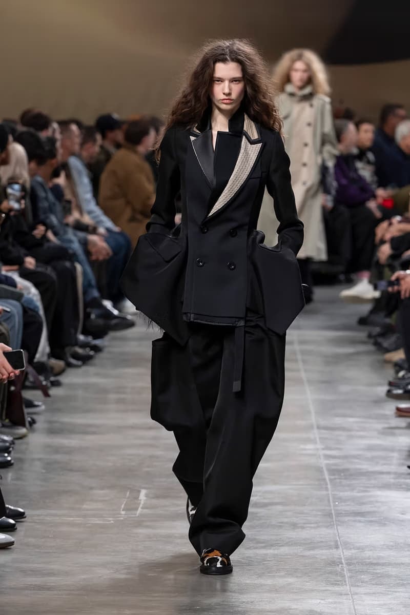 sacai 发布 2025 秋冬系列大秀
