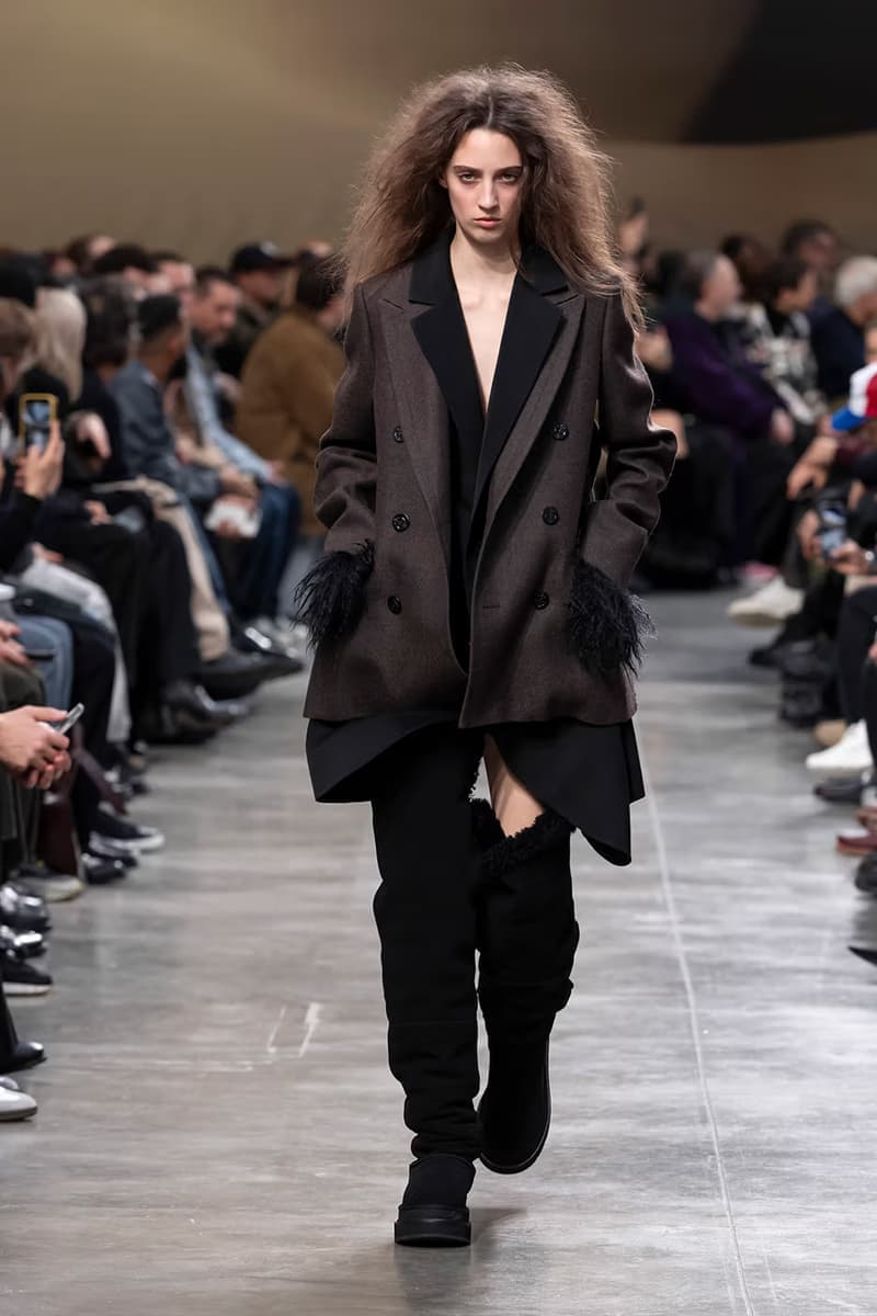 sacai 发布 2025 秋冬系列大秀