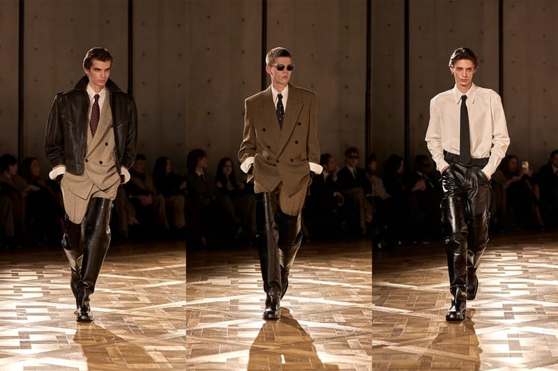 Saint Laurent 2025 冬季男士系列大秀登場