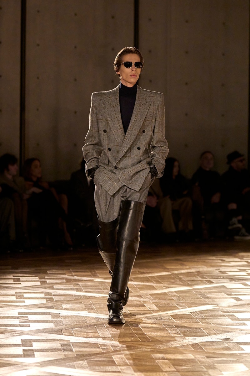 Saint Laurent 2025 冬季男士系列大秀登場