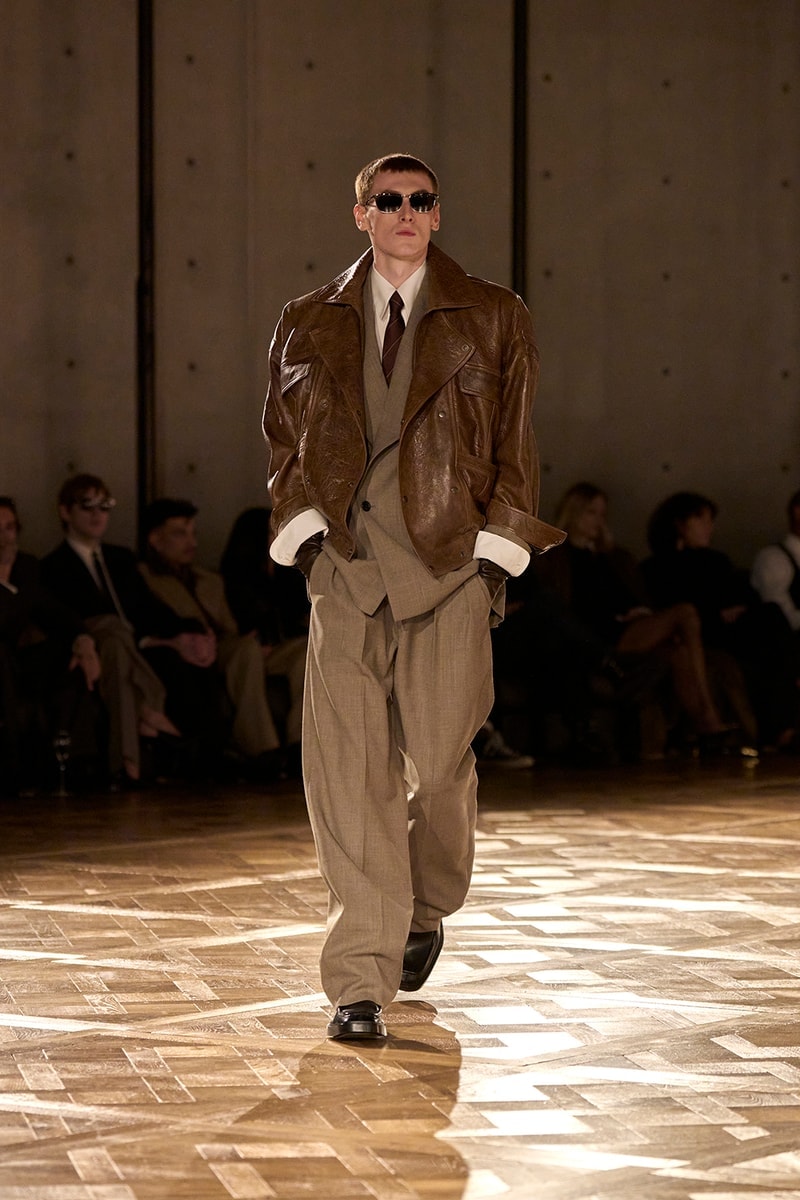 Saint Laurent 2025 冬季男士系列大秀登場