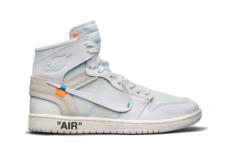 消息稱 Off-White™ x Air Jordan 1 High OG 全白配色將於 2025 年回歸發售