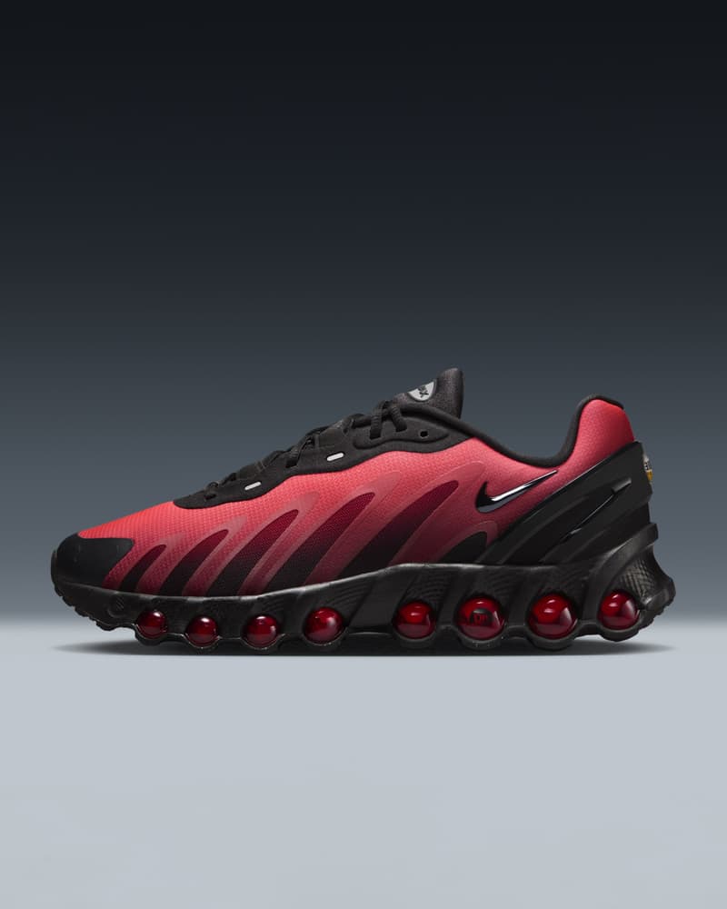 Tyla Laura Seethal 穿着 Air Max Dn8 全新红色配色亮相超级碗周末